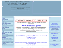 Tablet Screenshot of iissmoccia.it